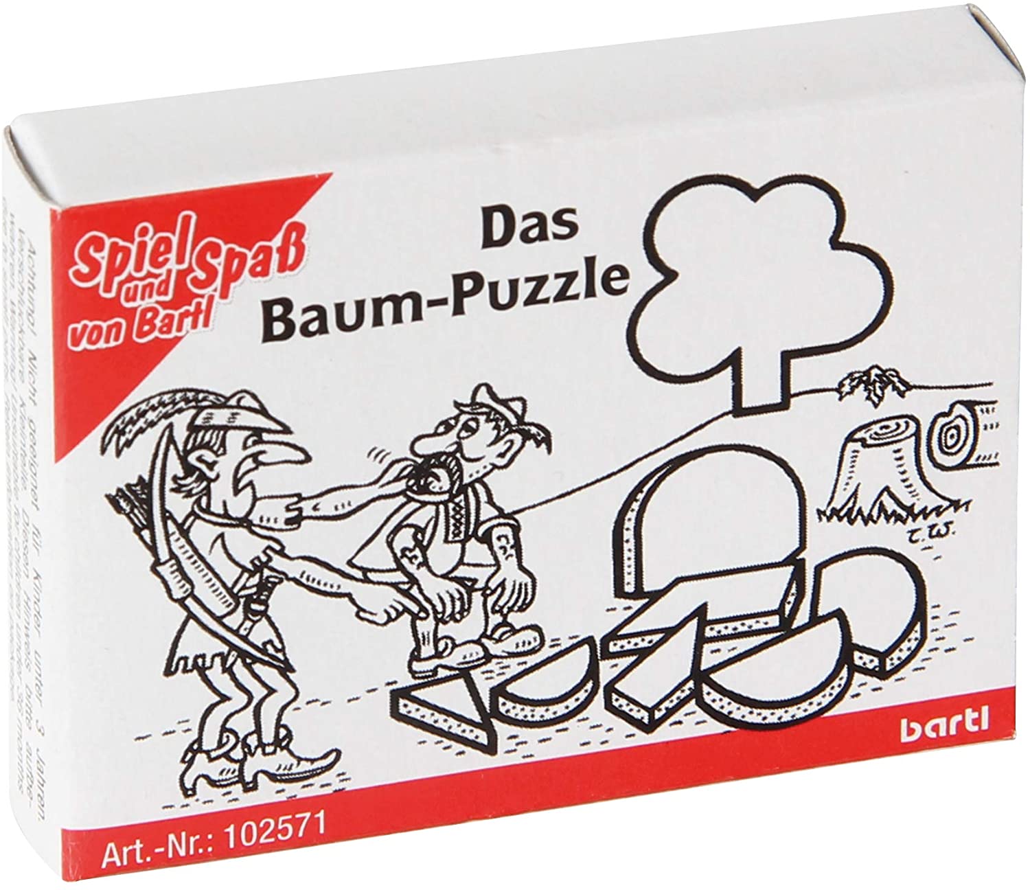Mini-Holzpuzzle Das Baum-Puzzle