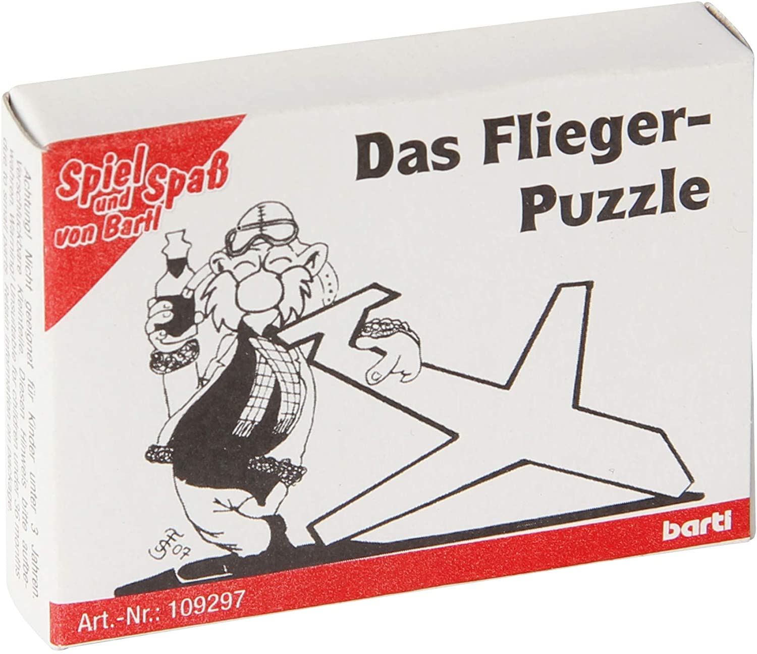Mini-Holzpuzzle Das Flieger-Puzzle