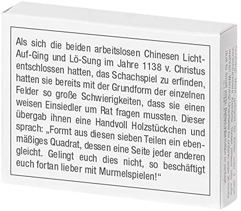 Mini-Holzpuzzle Das Quadrat-Puzzle