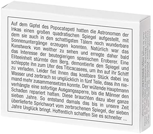 Mini-Holzpuzzle Das zerbrochene Quadrat