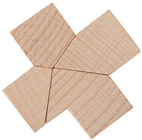 Mini-Holzpuzzle Der Kreuz-Schlüssel