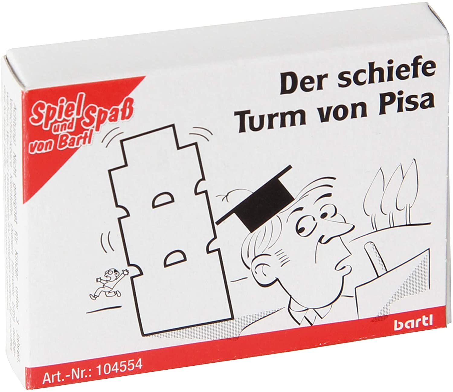 Mini-Holzpuzzle Der schiefe Turm von Pisa
