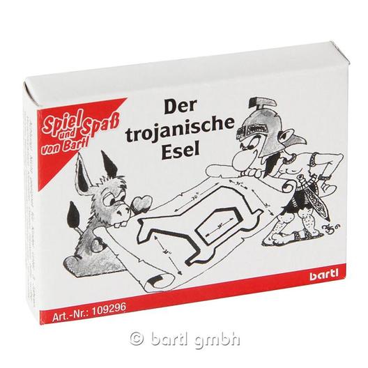 Mini-Holzpuzzle Der trojanische Esel