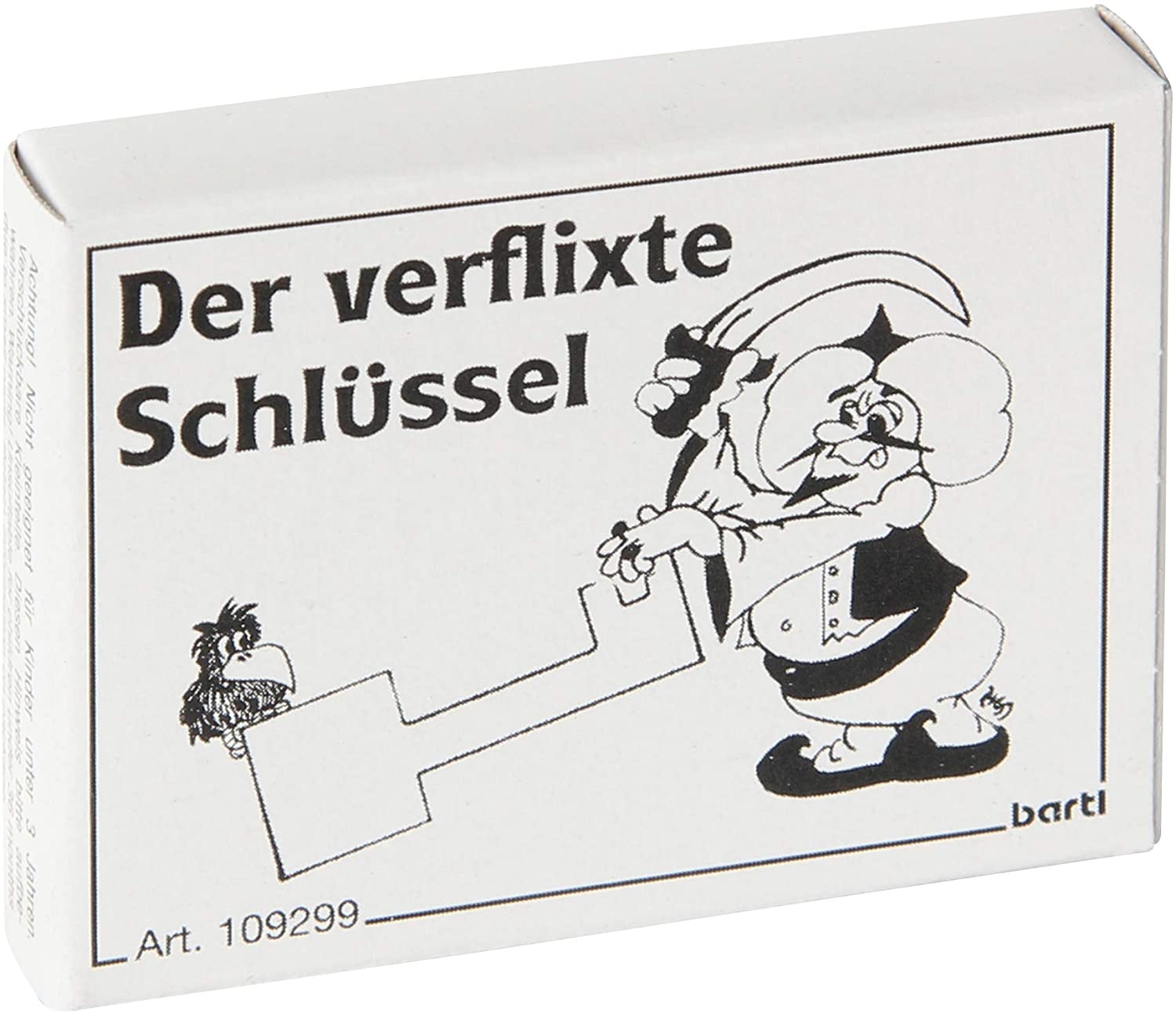 Mini-Holzpuzzle Der verflixte Schlüssel