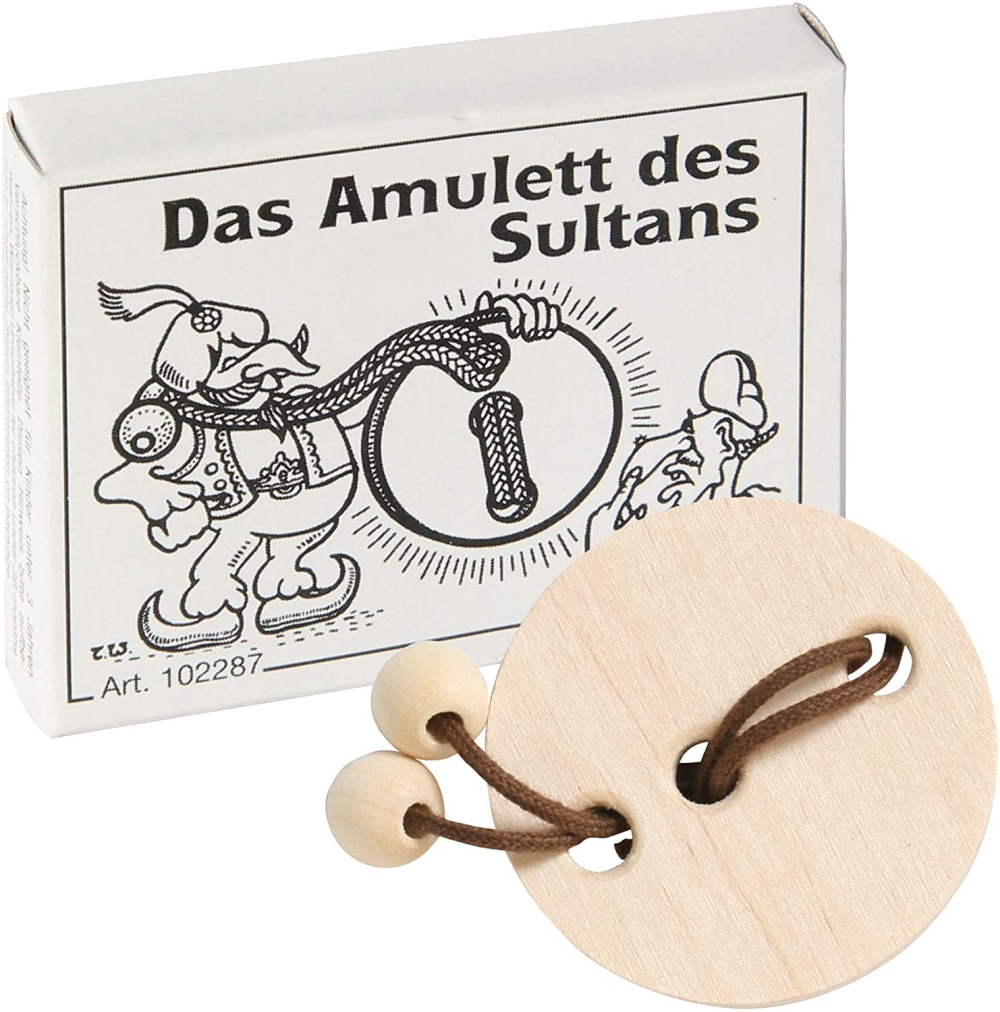 Mini-Knobelspiel Das Amulett des Sultans