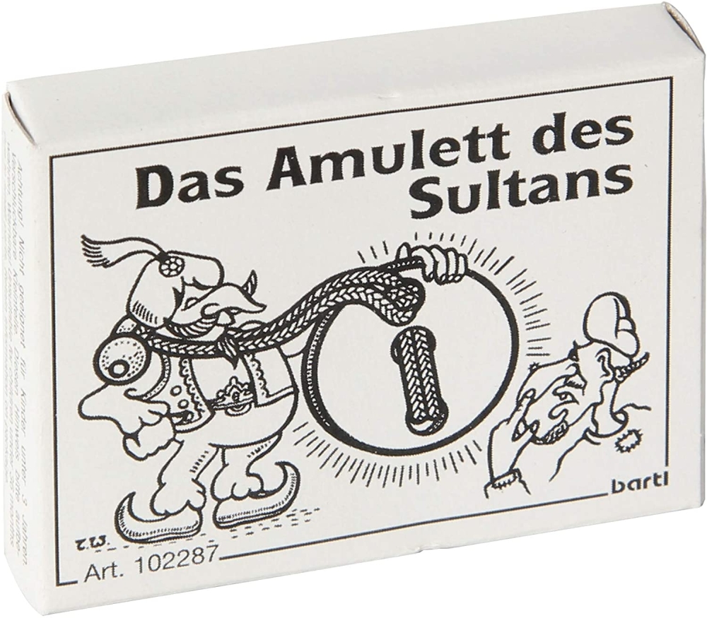 Mini-Knobelspiel Das Amulett des Sultans
