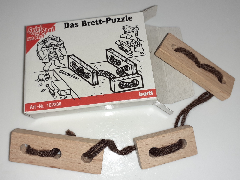 Mini-Knobelspiel Das Brett-Puzzle