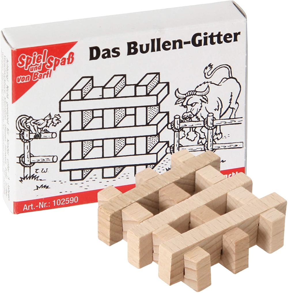 Mini-Knobelspiel Das Bullen-Gitter