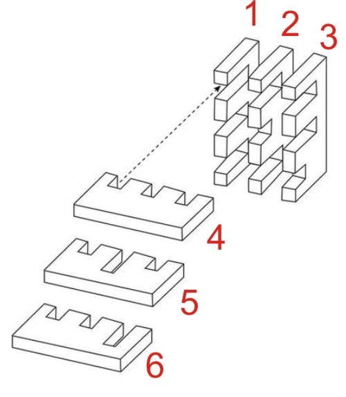 Mini-Knobelspiel Das Bullen-Gitter Lösung