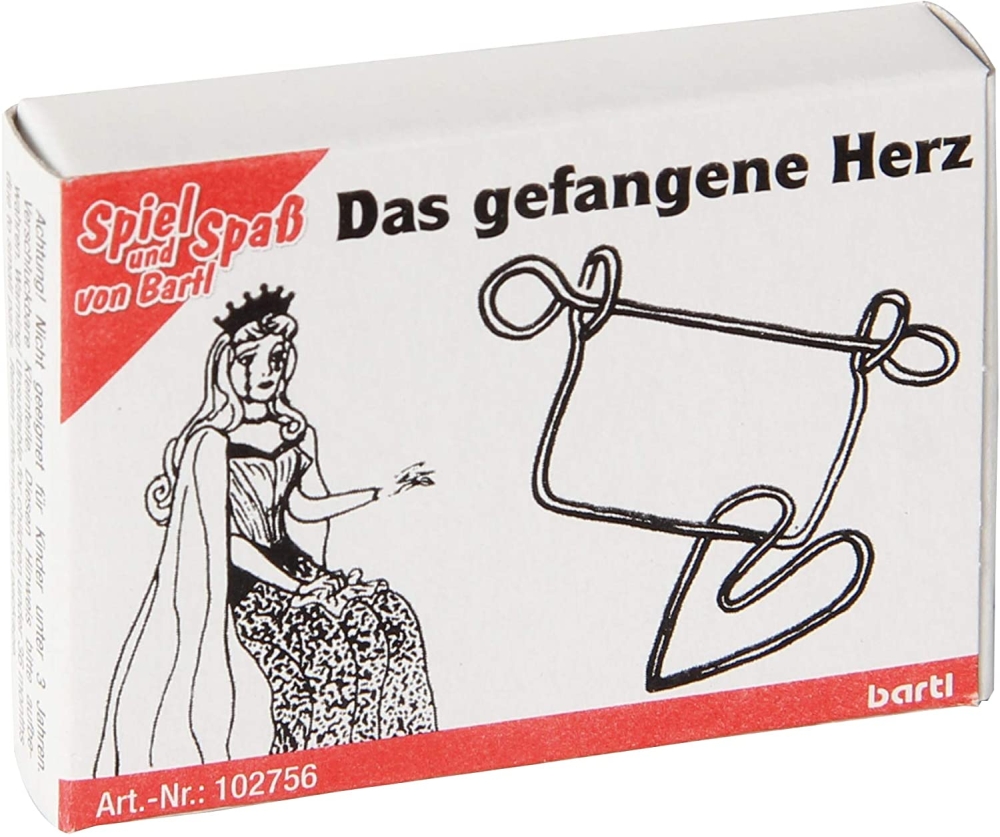 Mini-Knobelspiel Das gefangene Herz