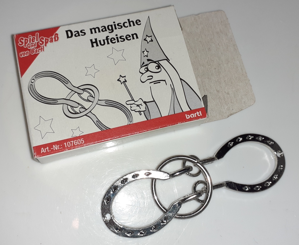 Mini-Knobelspiel Das magische Hufeisen