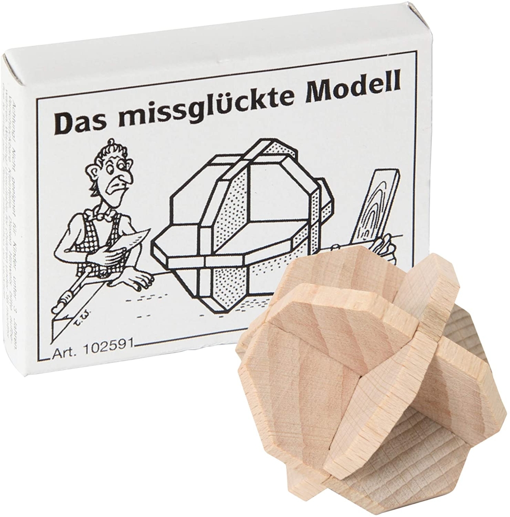 Mini-Knobelspiel Das missglückte Modell