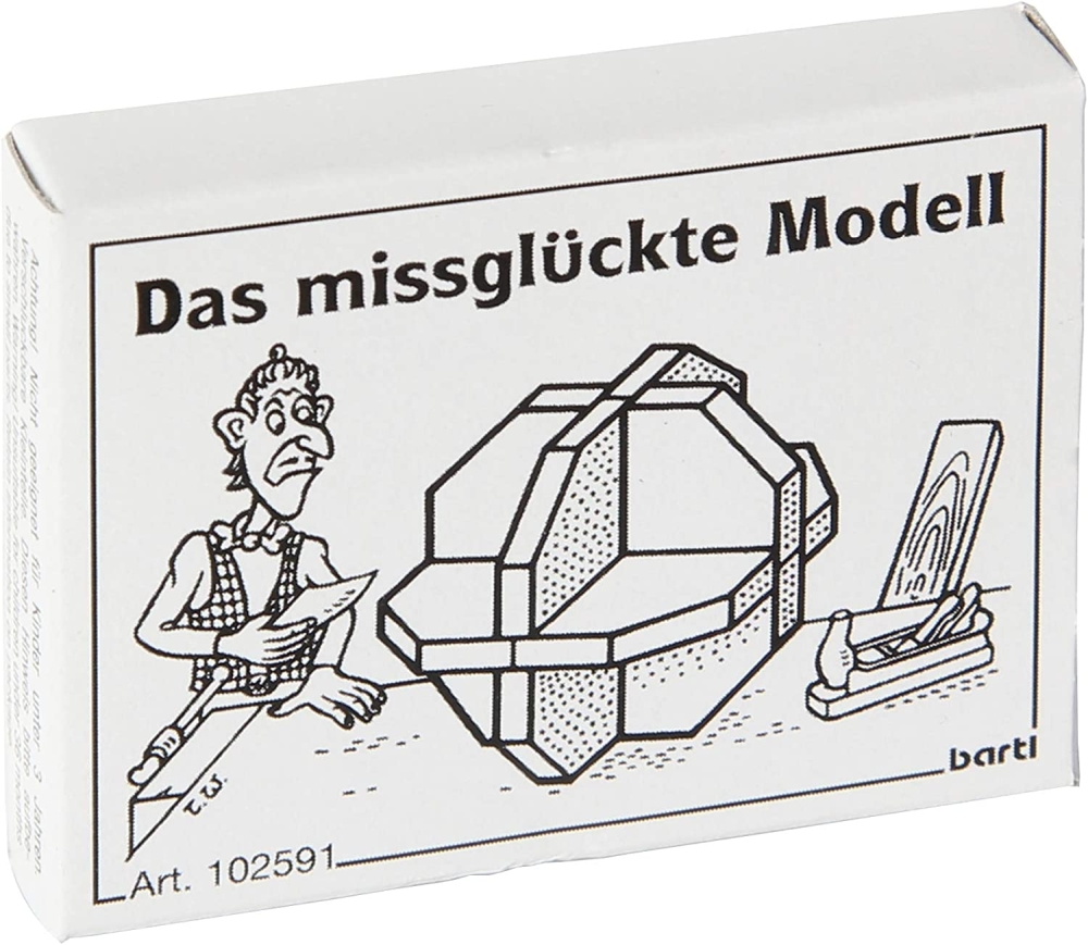 Mini-Knobelspiel Das missglückte Modell