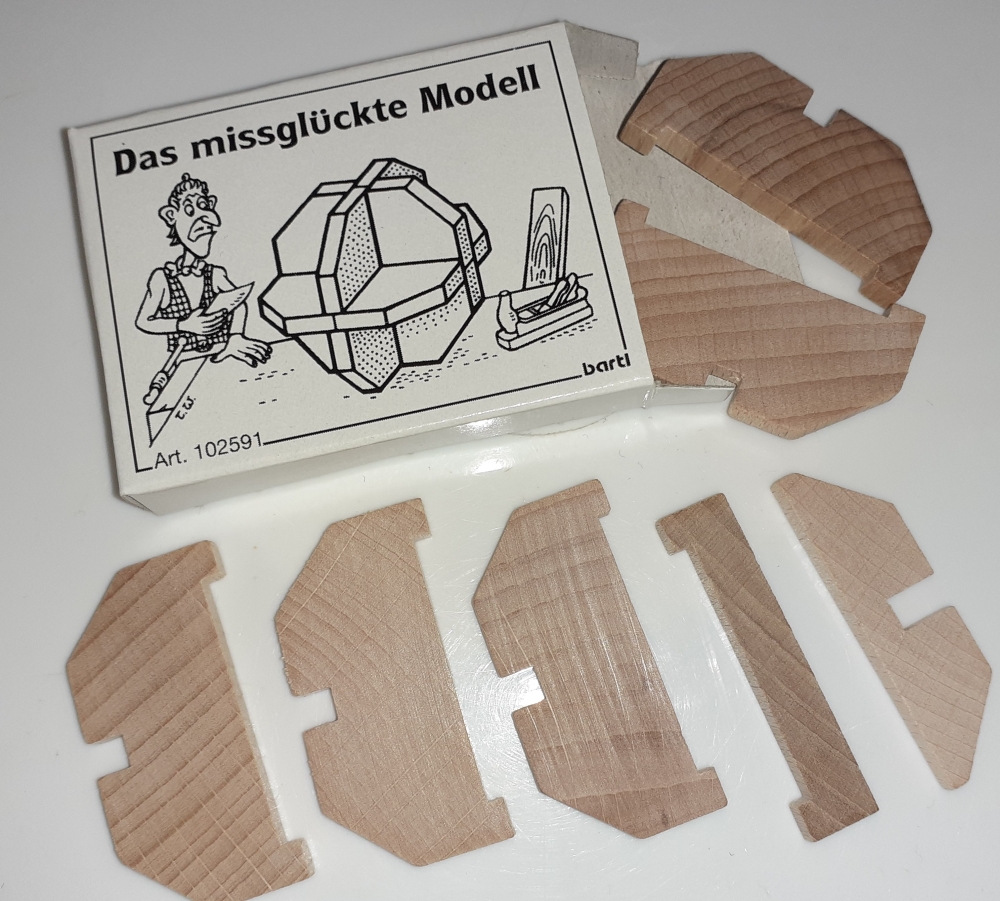 Mini-Knobelspiel Das missglückte Modell