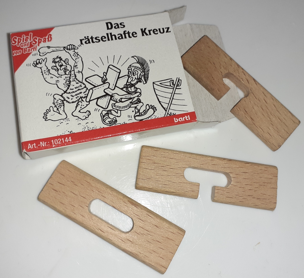 Mini-Knobelspiel Das rätselhafte Kreuz