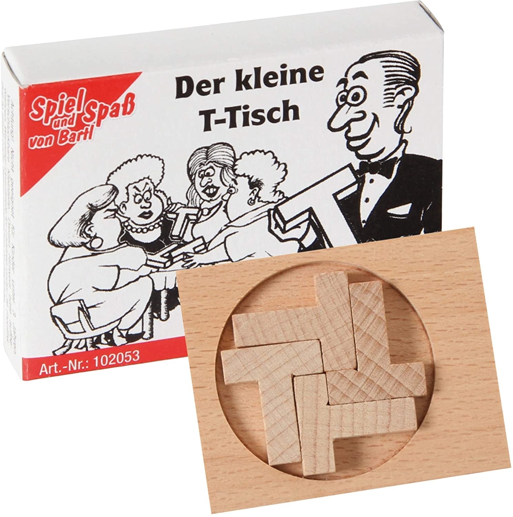 Mini-Knobelspiel Der kleine T-Tisch