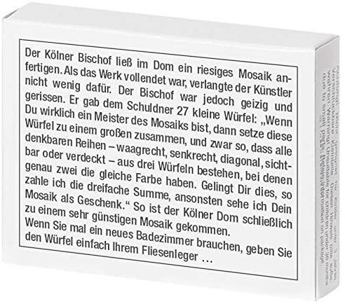Mini-Knobelspiel Der Mosaikwuerfel