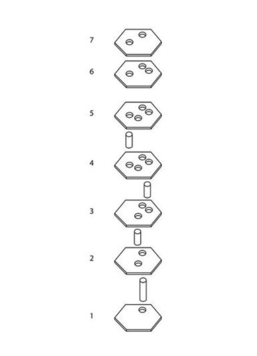 Mini-Knobelspiel Der Turm zu Babel Lösung