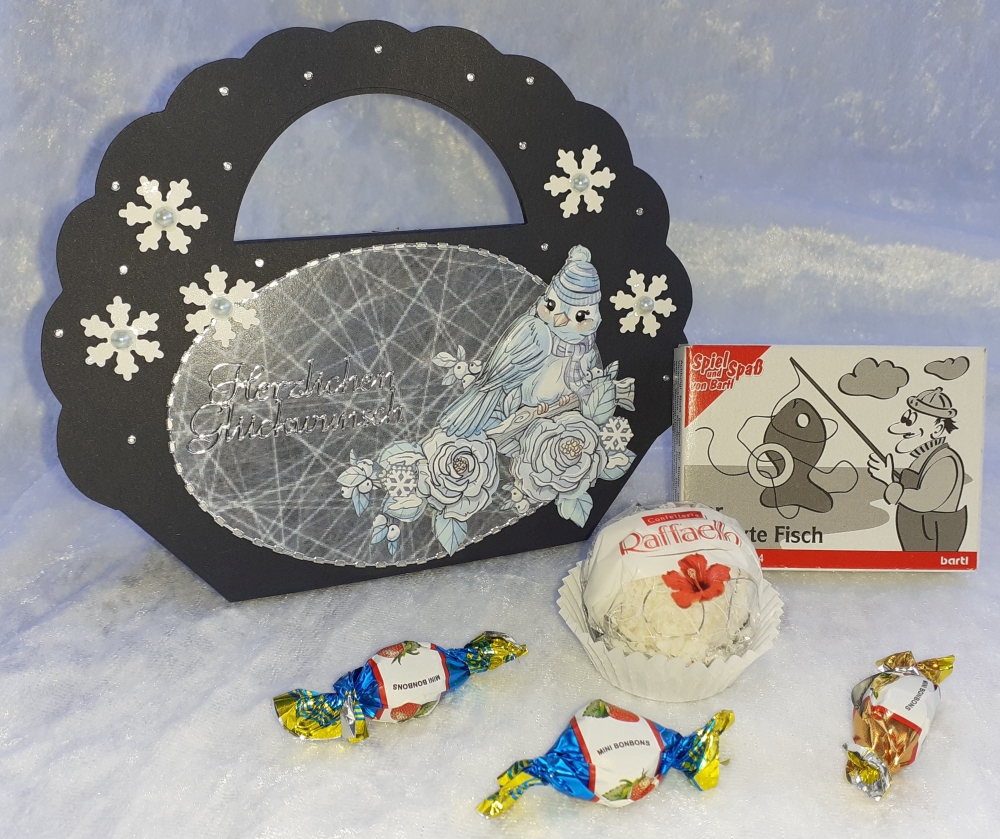 Mini-Knobelspiel Der verflixte Fisch Geschenkverpackung