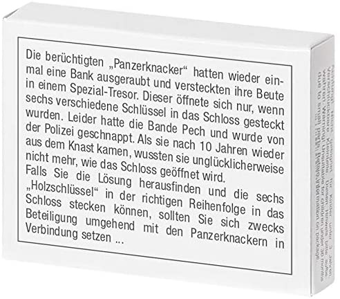 Mini-Knobelspiel Der verflixte Tresor