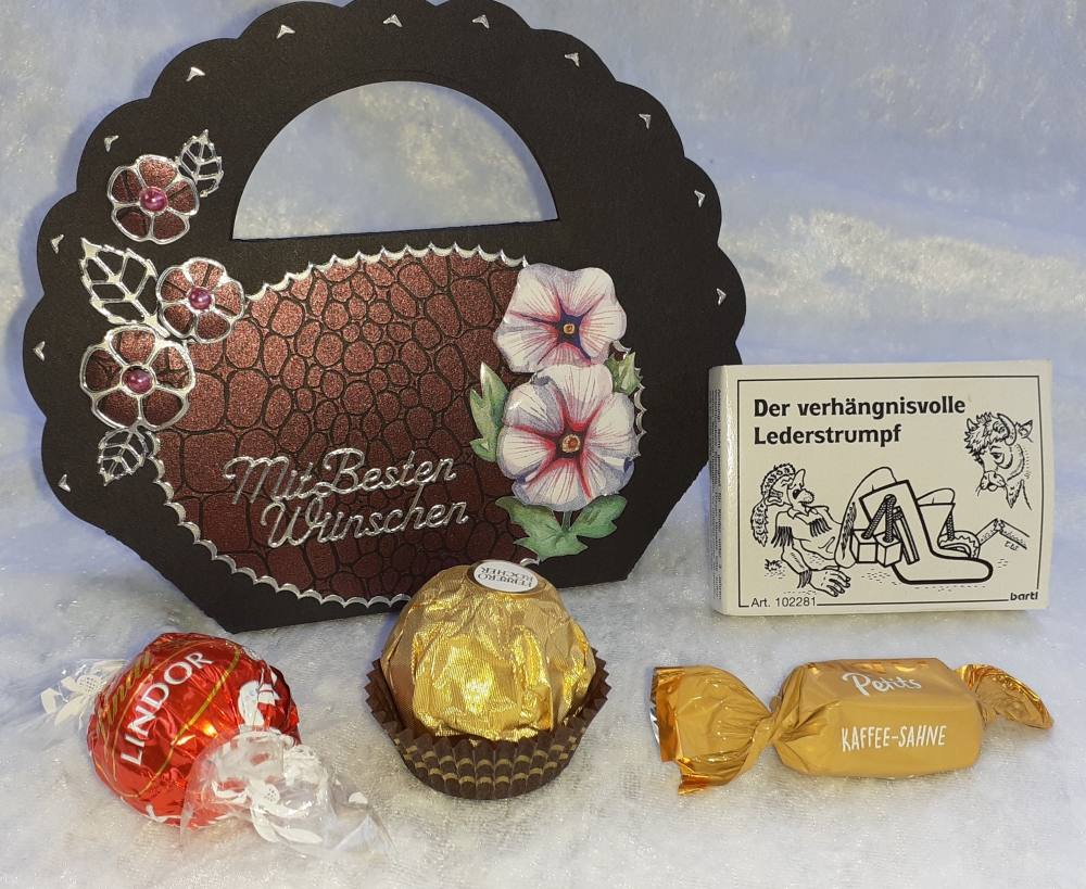 Mini-Knobelspiel Der verhängnisvolle Lederstrumpf Geschenkverpackung