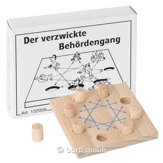 Mini-Knobelspiel Der verzwickte Behördengang