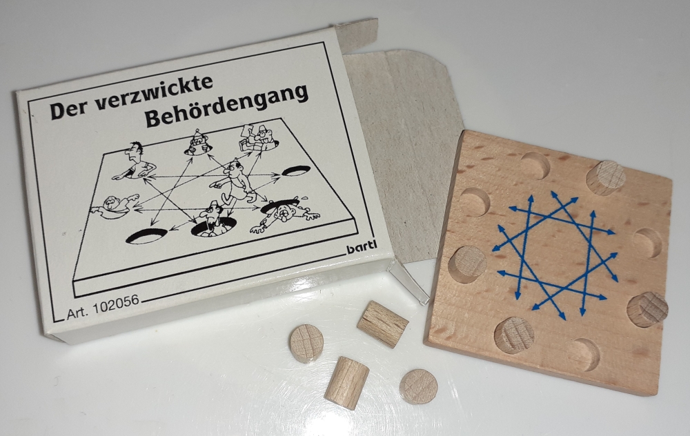 Mini-Knobelspiel Der verzwickte Behördengang