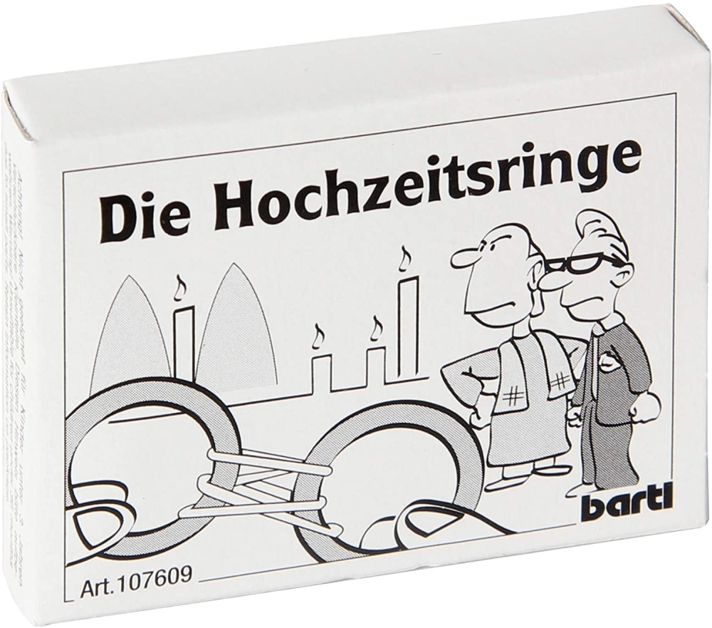 Mini-Knobelspiel Die Hochzeitsringe