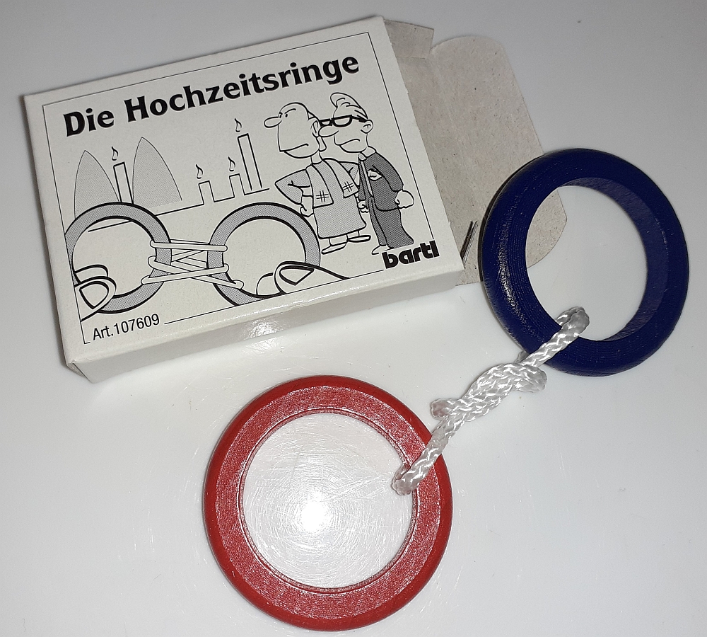 Mini-Knobelspiel Die Hochzeitsringe