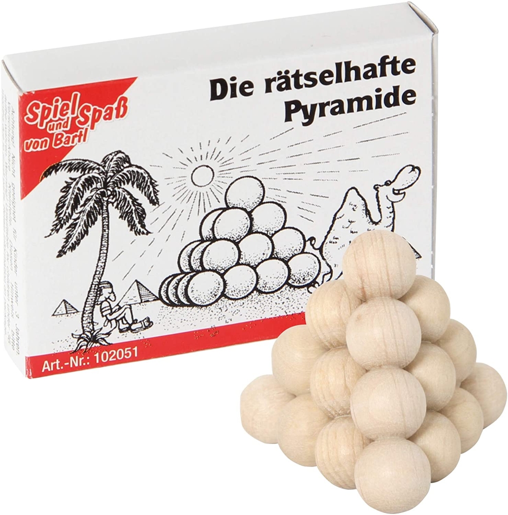 Mini-Knobelspiel Die rätselhafte Pyramide