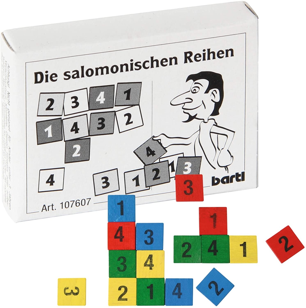 Mini-Knobelspiel Die salomonischen Reihen