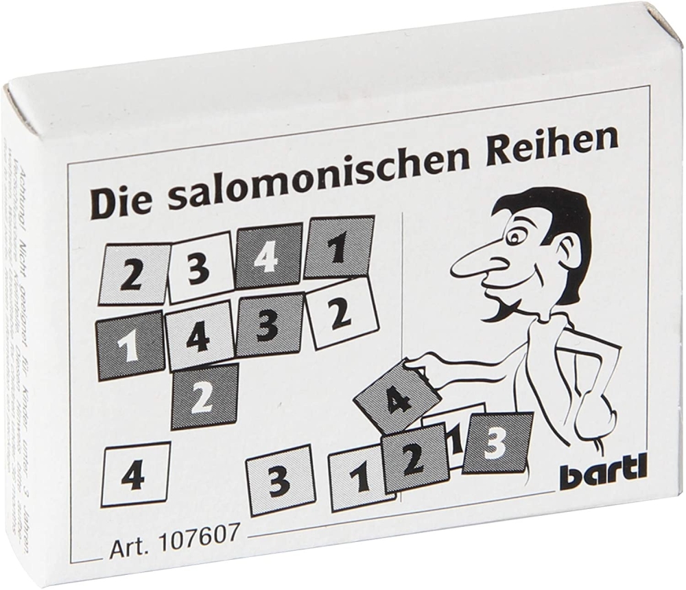 Mini-Knobelspiel Die salomonischen Reihen