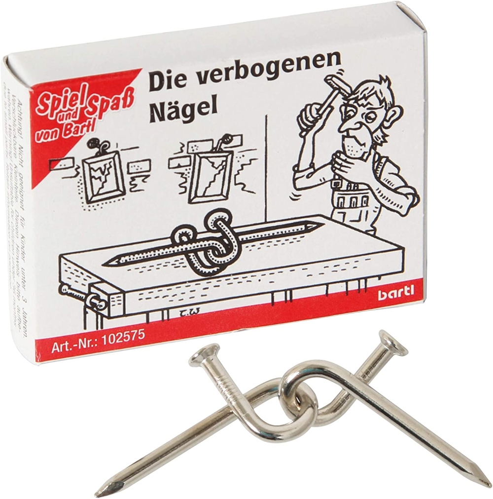 Mini-Knobelspiel Die verbogenen Nägel
