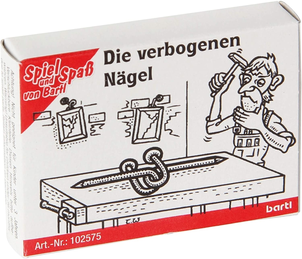 Mini-Knobelspiel Die verbogenen Nägel
