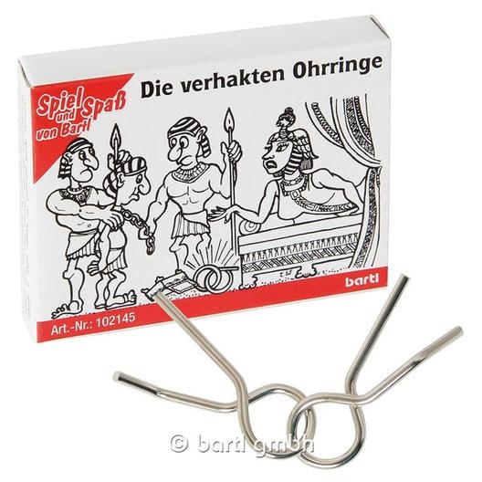 Mini-Knobelspiel Die verhakten Ohrringe