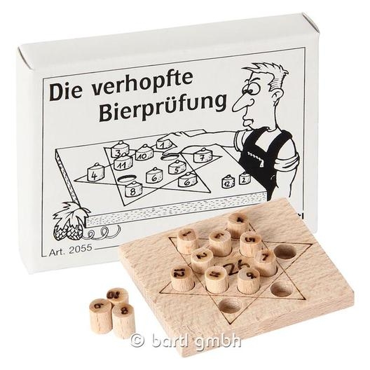 Mini-Knobelspiel Die verhopfte Bierprüfung