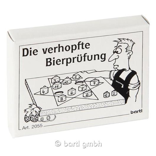 Mini-Knobelspiel Die verhopfte Bierprüfung