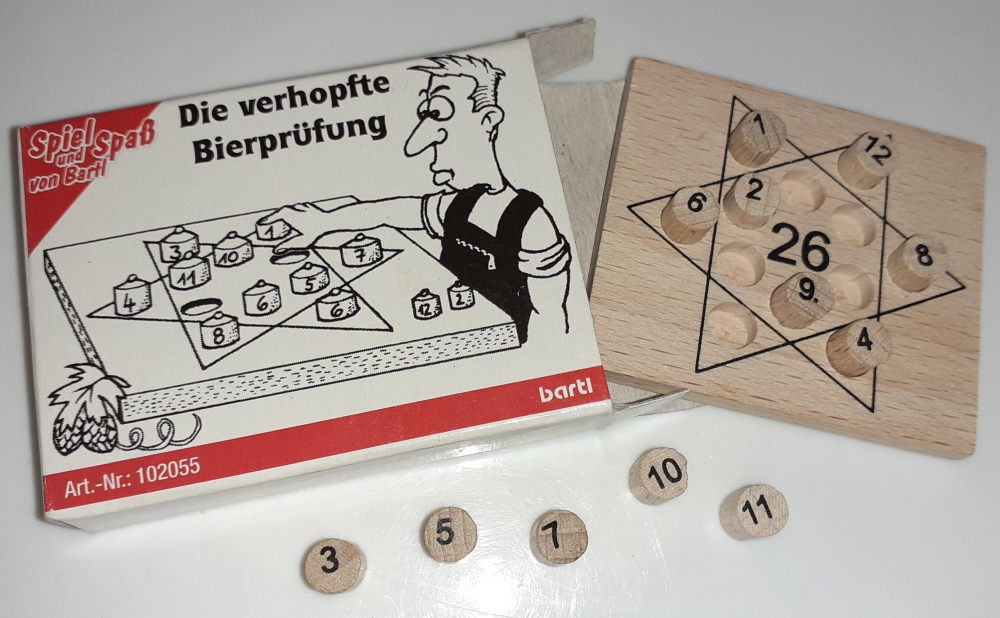 Mini-Knobelspiel Die verhopfte Bierprüfung
