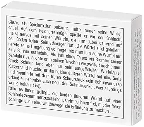 Mini-Knobelspiel Die Würfel von Cäsar