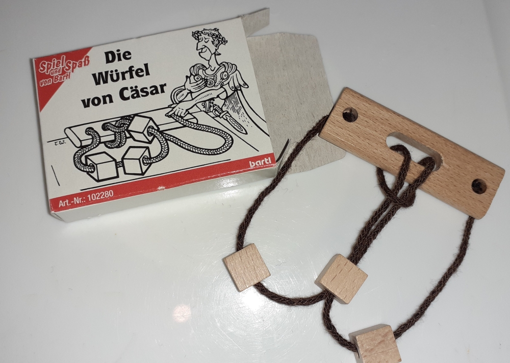 Mini-Knobelspiel Die Würfel von Cäsar