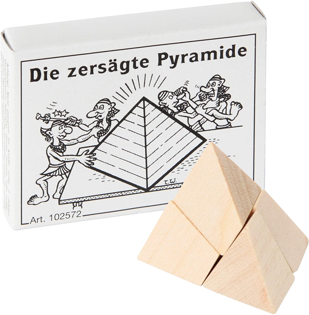 Mini-Knobelspiel Die zersägte Pyramide
