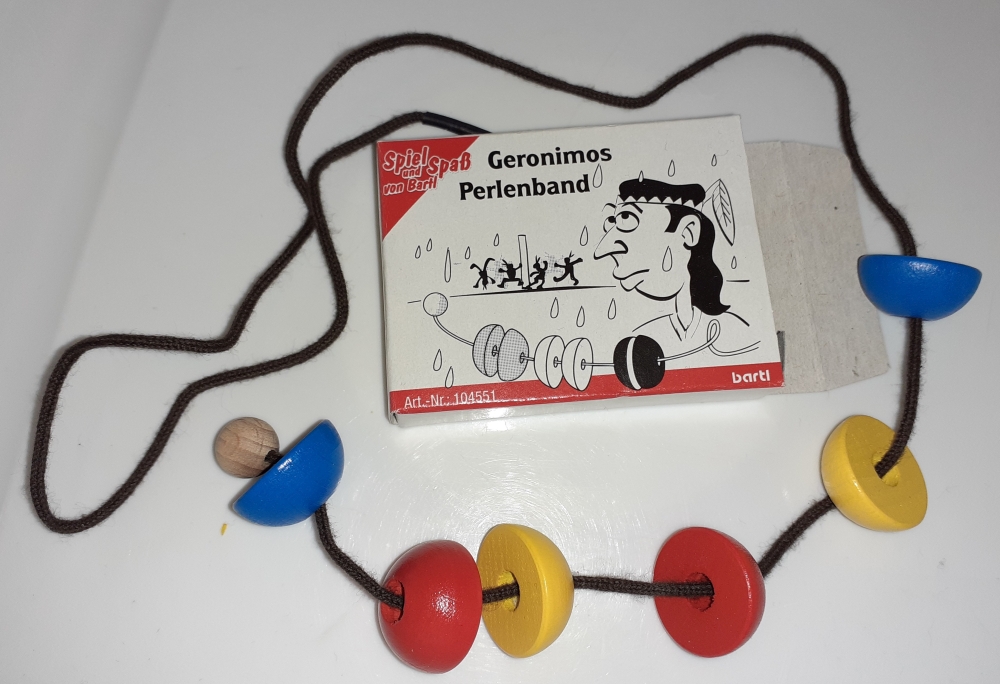 Mini-Knobelspiel Geronimos Perlenband