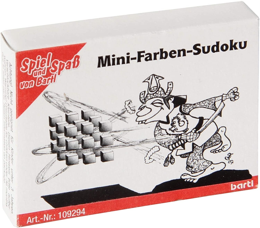 Mini-Knobelspiel Mini-Farben-Sudoku