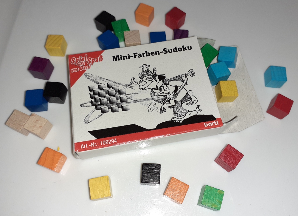 Mini-Knobelspiel Mini-Farben-Sudoku