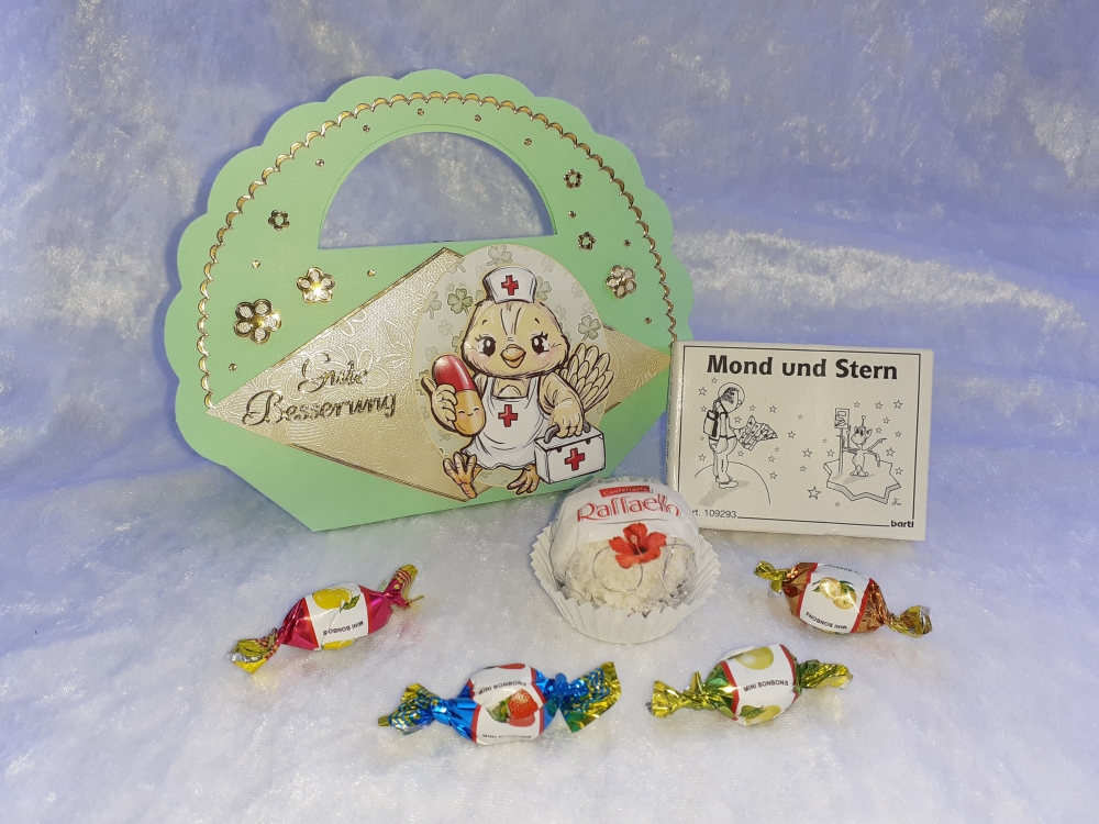 Mini-Knobelspiel Mond und Stern Geschenkverpackung