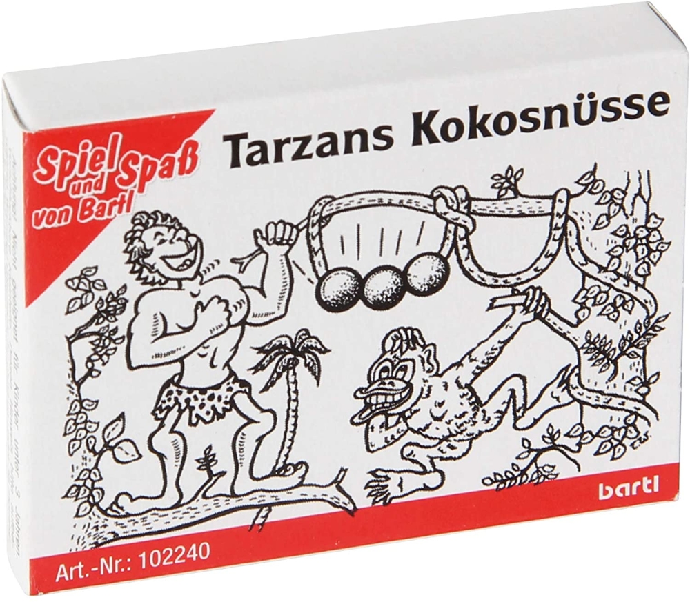 Mini-Knobelspiel Tarzans Kokosnüsse