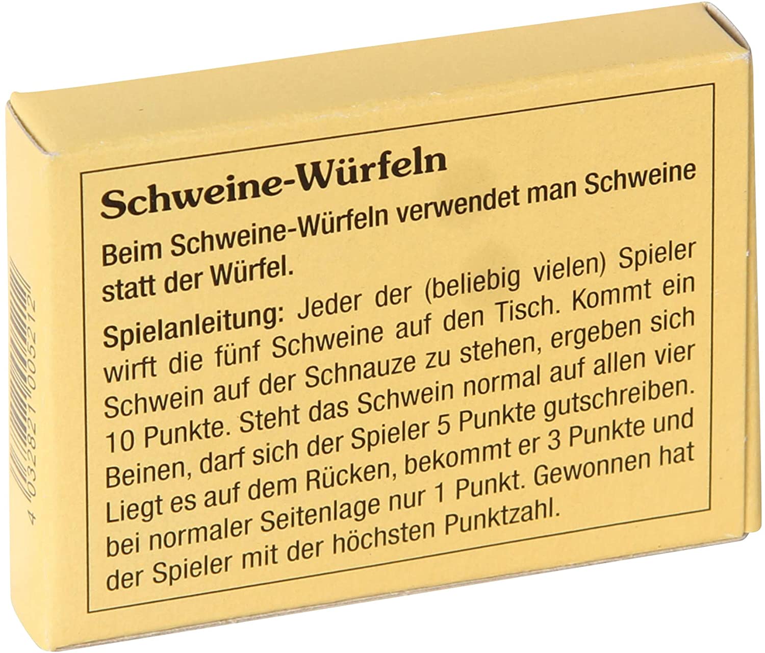 Mini-Spiel Schweine-Würfeln