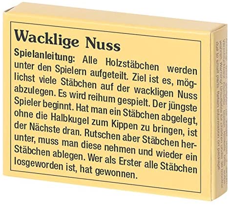 Mini-Spiel Wacklige Nuss