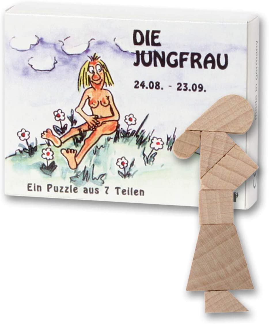Sternzeichen-Puzzle Die Jungfrau
