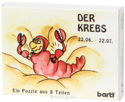 Sternzeichen-Puzzle Der Krebs
